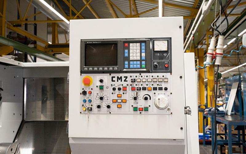 Close-up of FANUC OTC