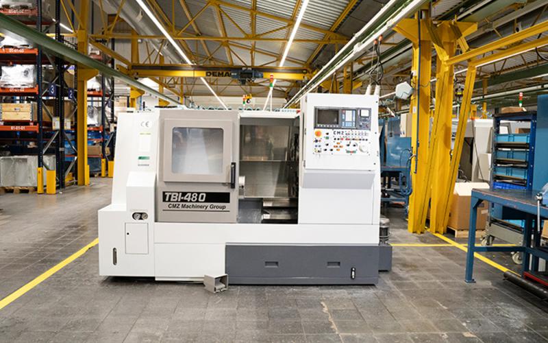 Used CNC lathe in very good condition