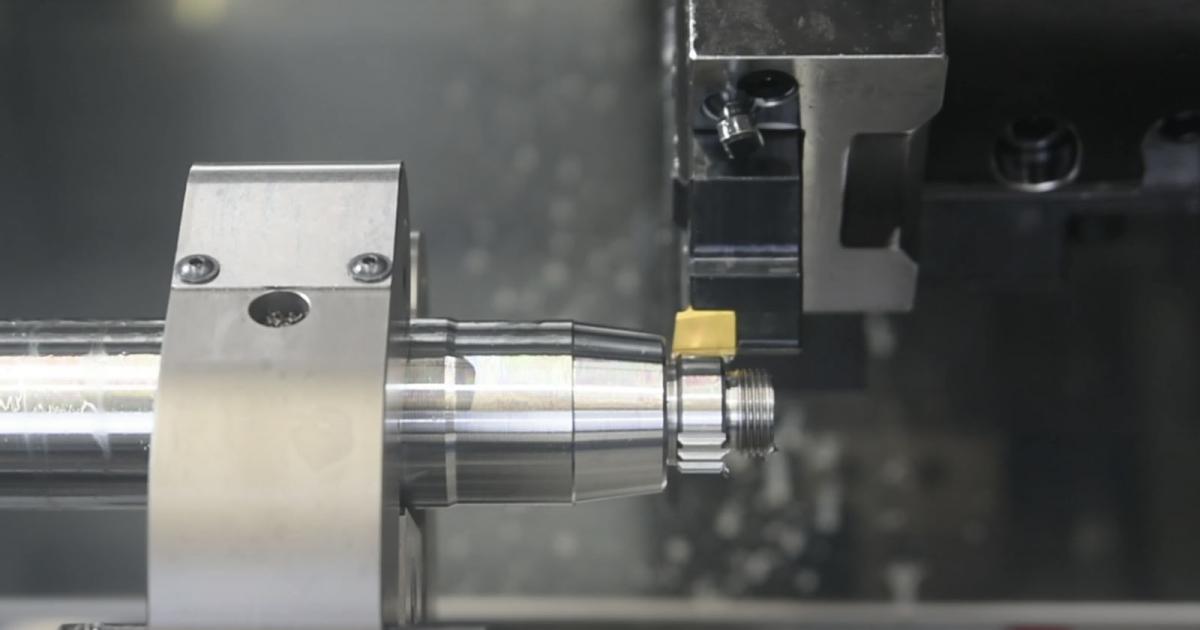 Broaching on a Lathe