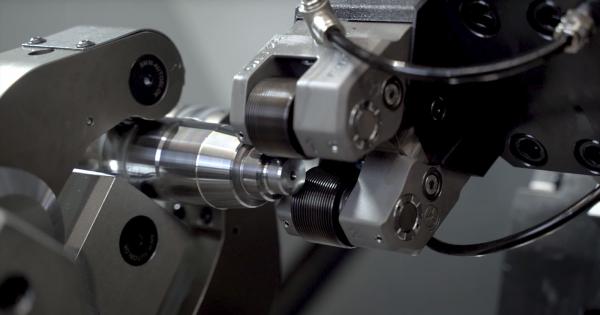 Thread rolling cnc lathes