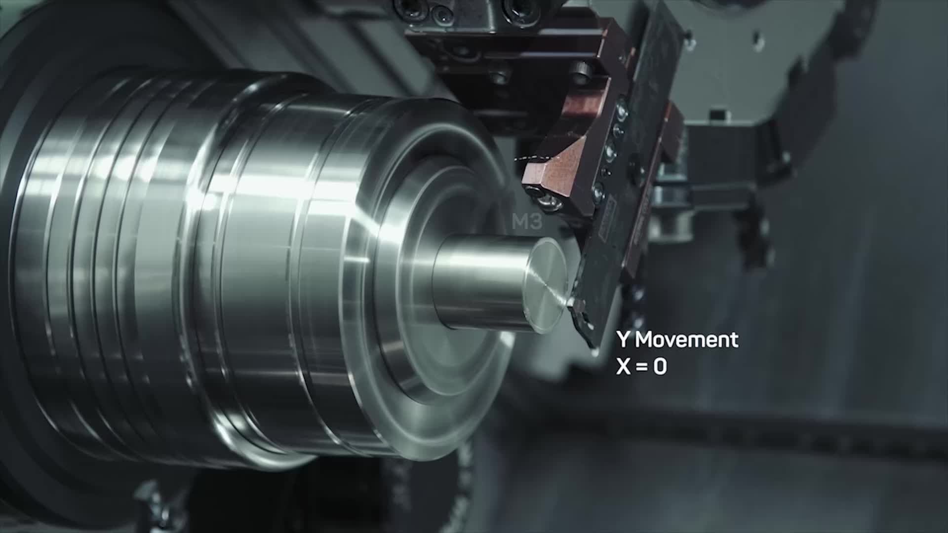 Parting off with Y axis on Lathe
