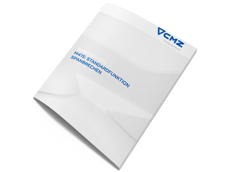 Standardfunktion Spanbrechen