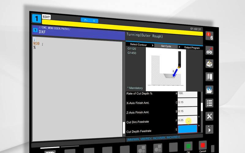 DXF FANUC