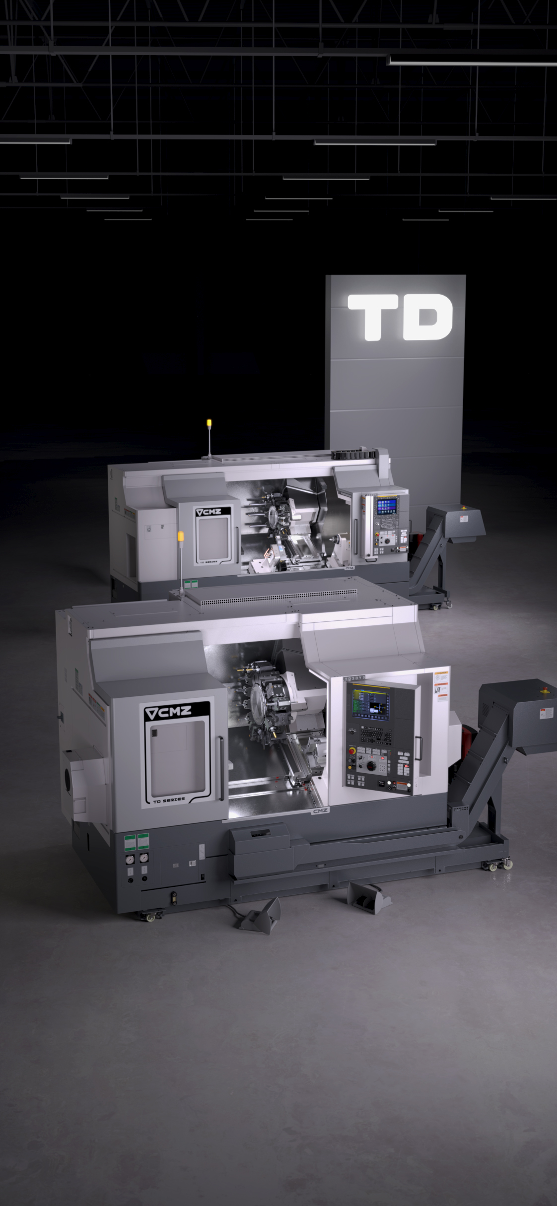 High Precision CNC lathe