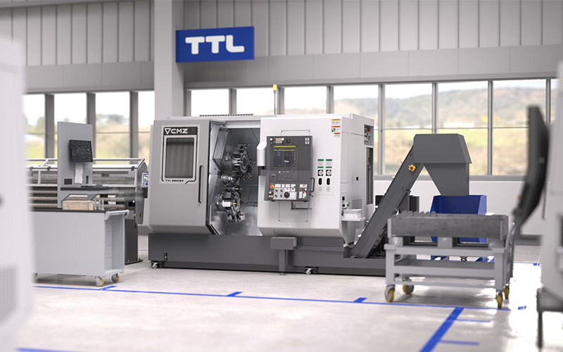 Multiturret CNC lathes 