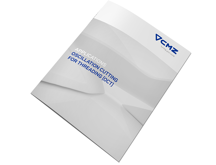 Oscillation cutting for threading EN