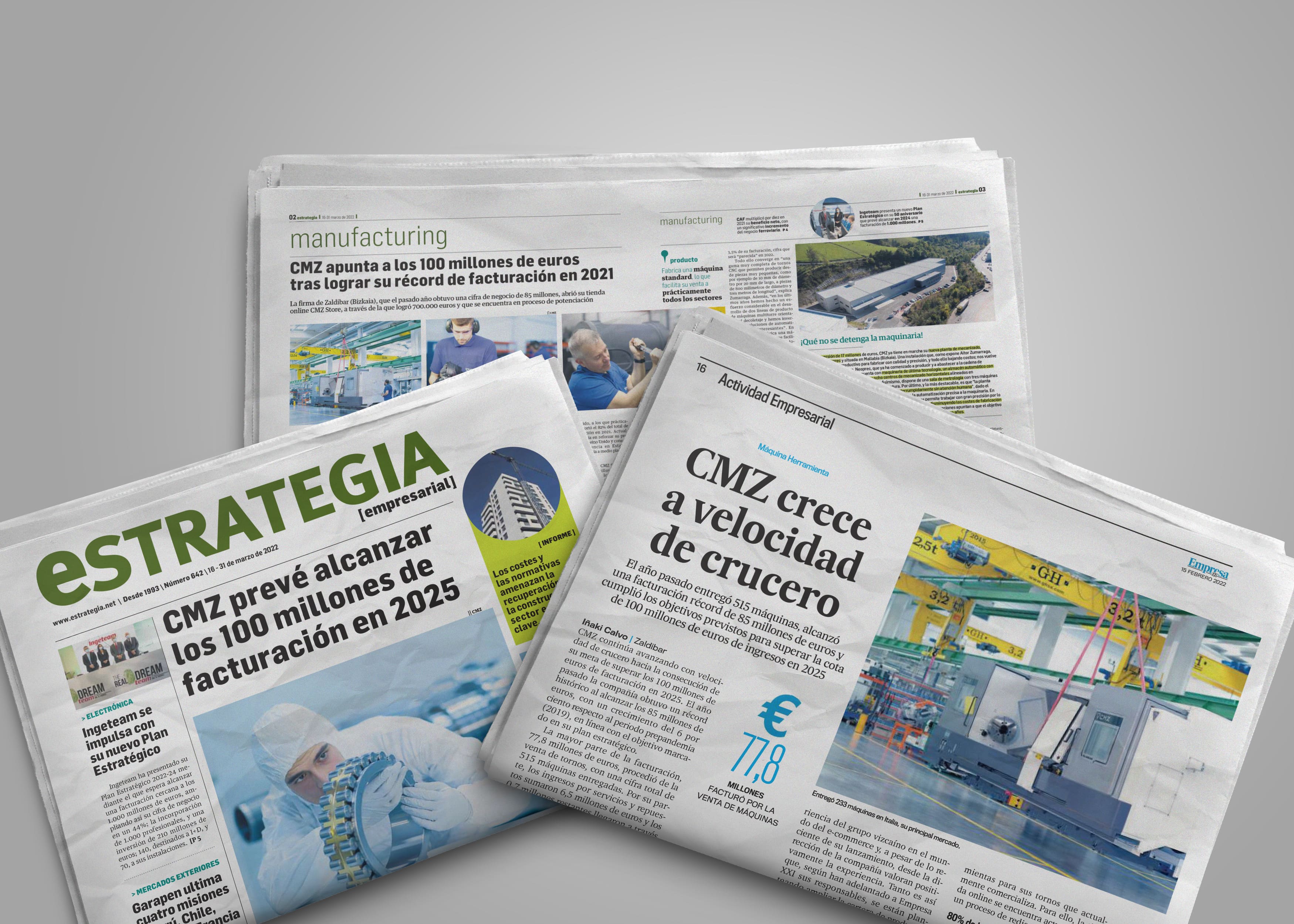 Nous faisons les gros titres...