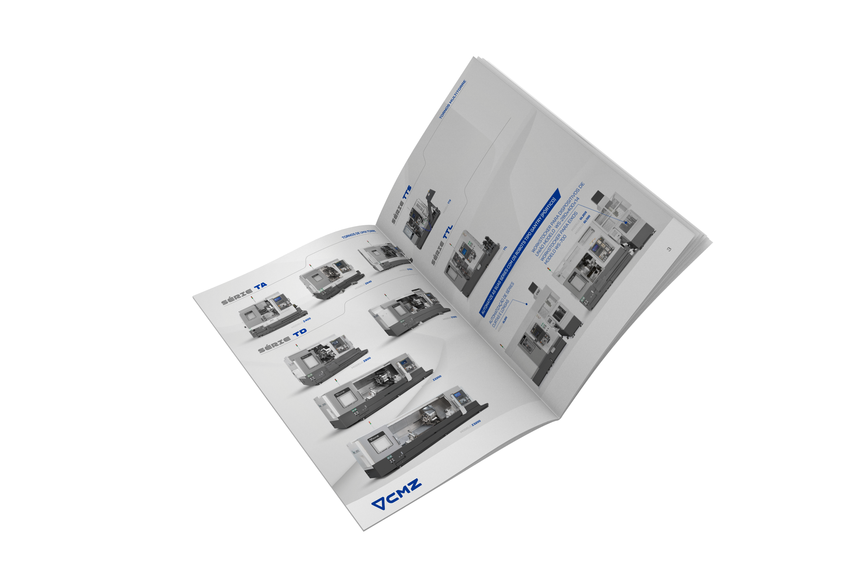 Gama de Produtos Tornos CNC