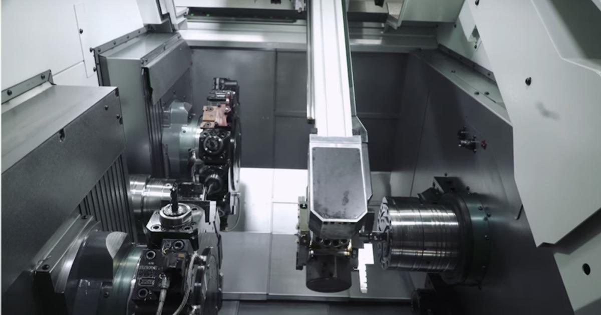 Gantry Robot Used as Part Catcher