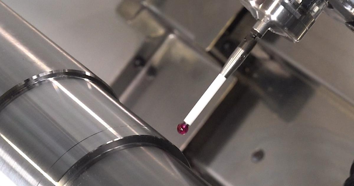 Using a Probe for Accurate Finishing