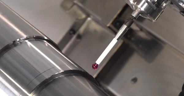 measuring probe for machining