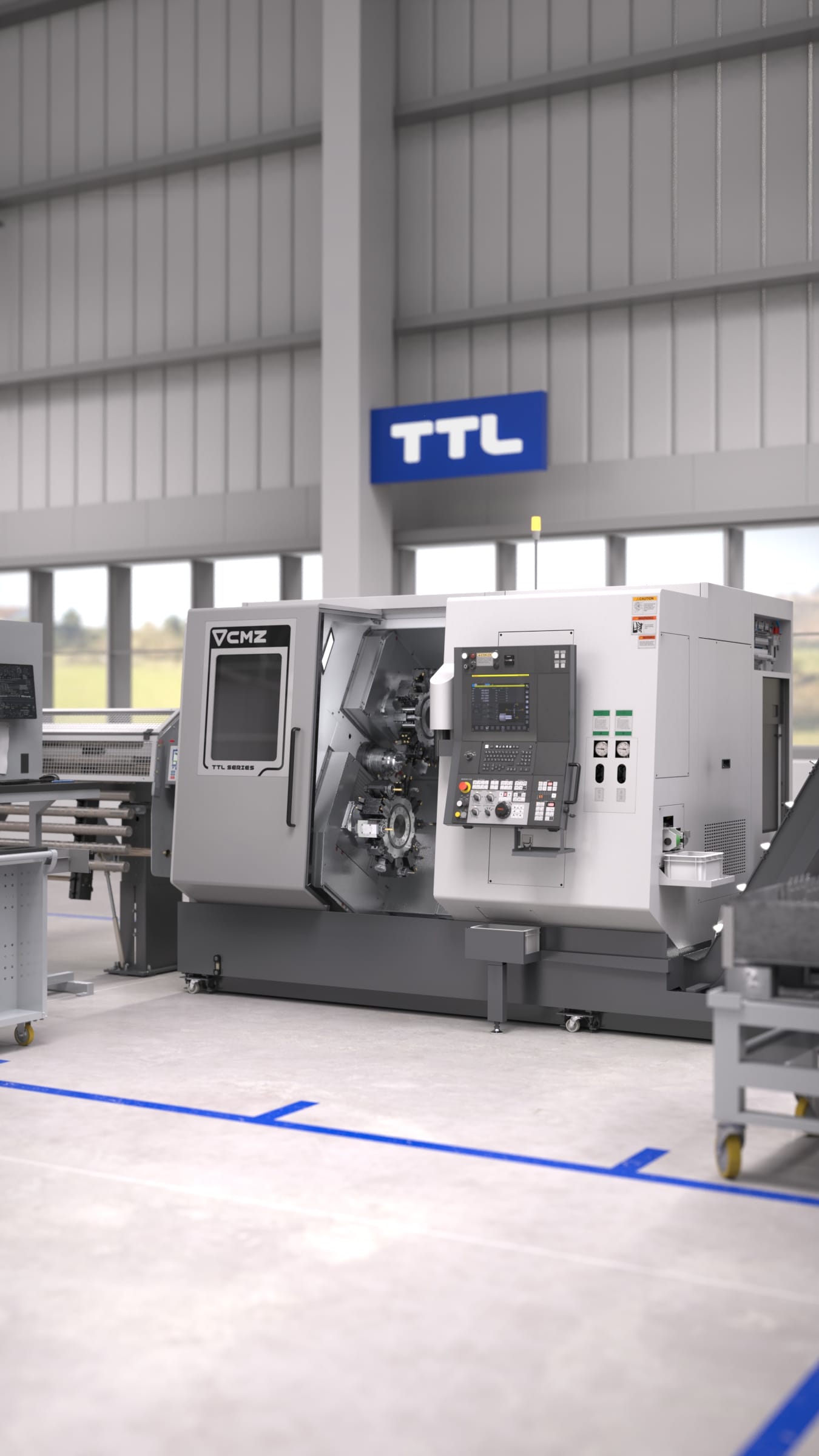 TURNING CENTRE FOR HIGH PRODUCTION